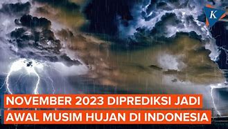 Musim Hujan 2023 Mulai Bulan Apa